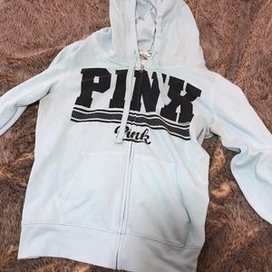 Victoria’s Secret PINK Mint Green Hoodie